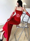 Velvet Lace Maxi Dress