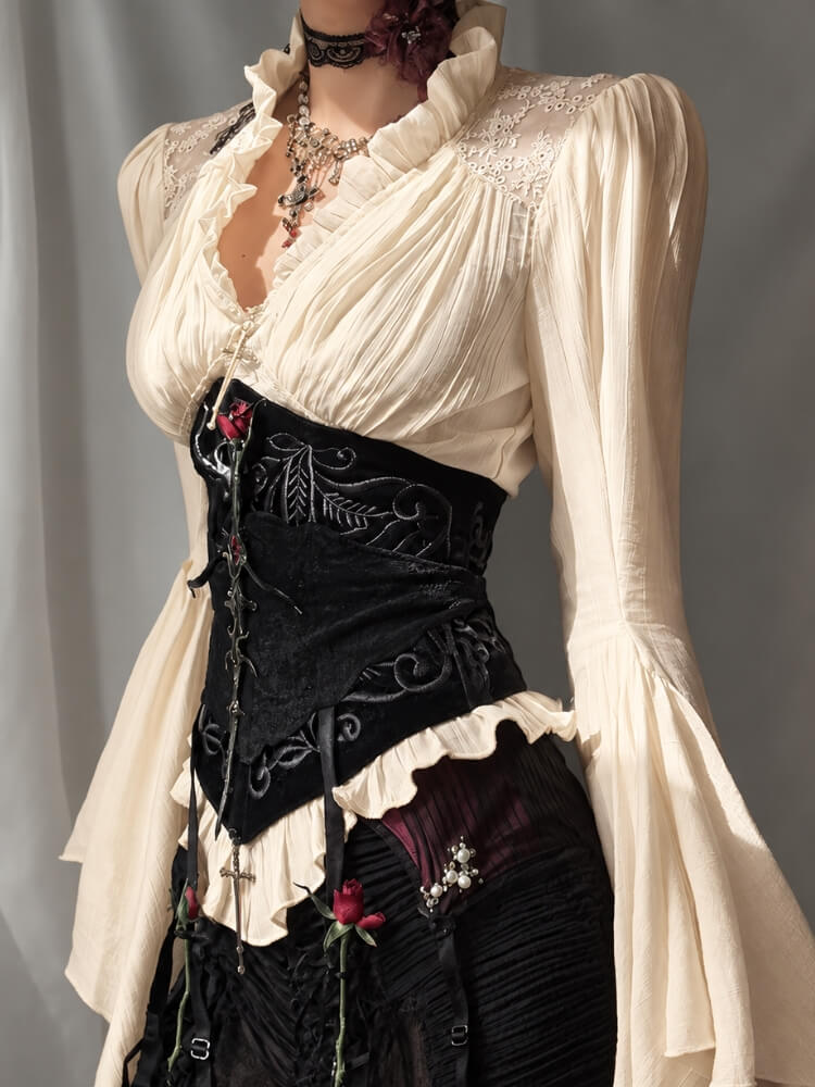 Victorian Bell Sleeve Blouse