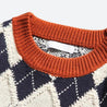 Vintage Argyle Knitted Sweater