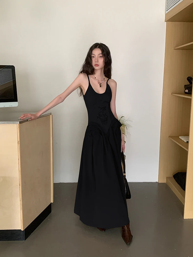 Litlookz Studio Vintage Corset Maxi Dress