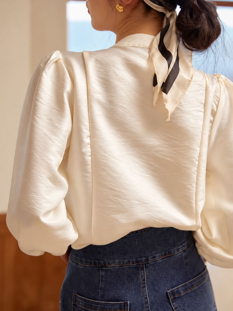 Vintage Pearl Blouse