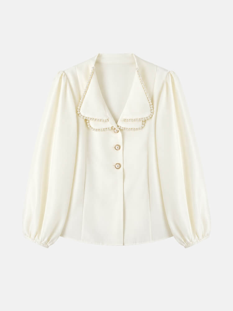 Vintage Pearl Blouse