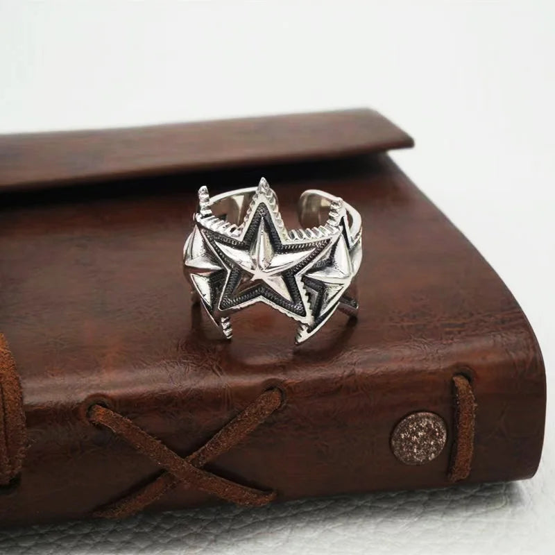 Vintage Star Ring - Litlookz Studio