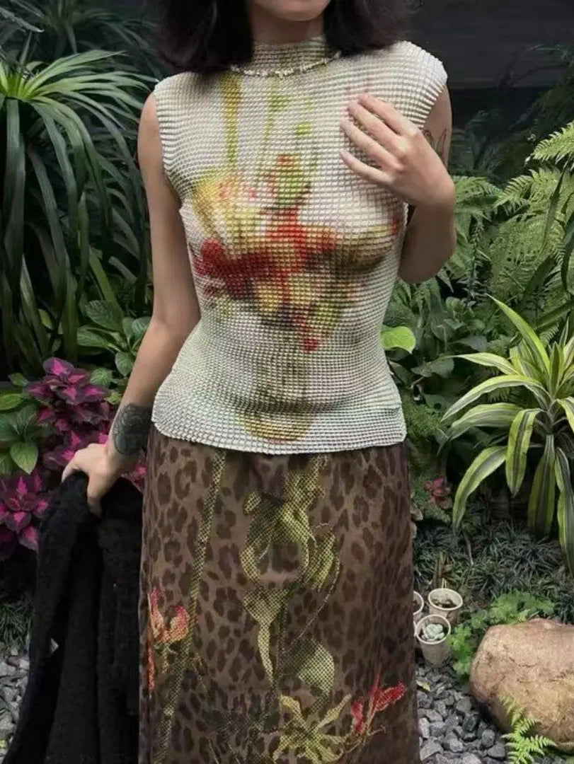 Waffle Knit Tank Top