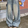 Washed Baggy Jeans