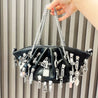 Weirdcore Zipper Charm Shoulder Bag