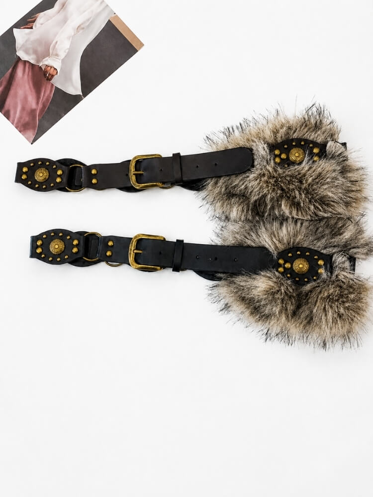 Wild Fur Belt
