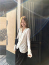 Wrap Lace Blouse