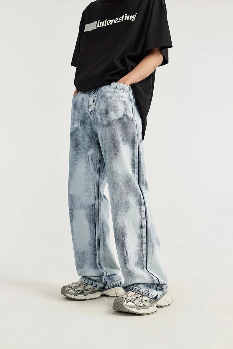 Coating wash加工denim archive y2k Y2K Acid Wash Jeans - Litlookz Studio