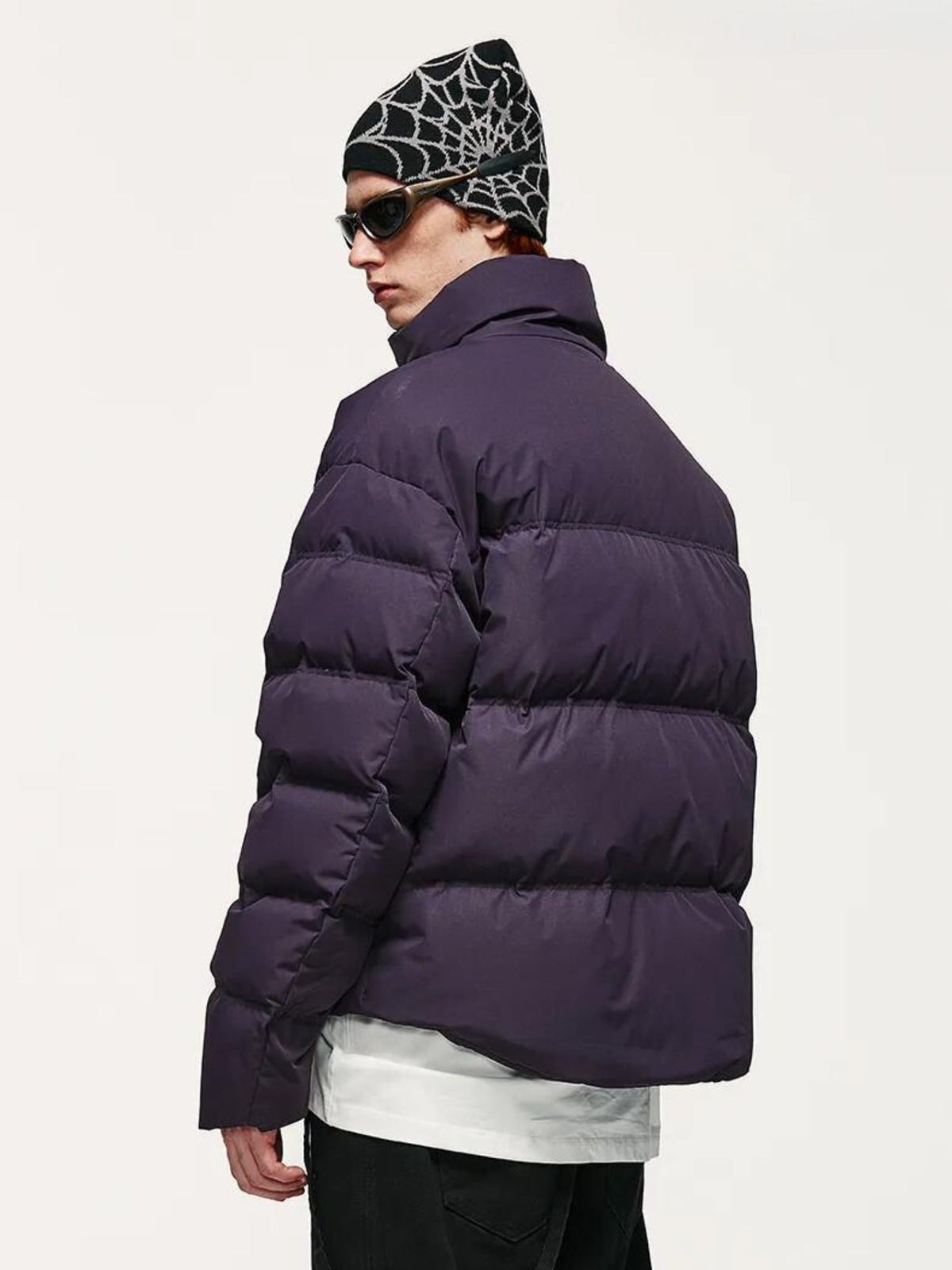 Y2K Asymmetric Puffer Jacket