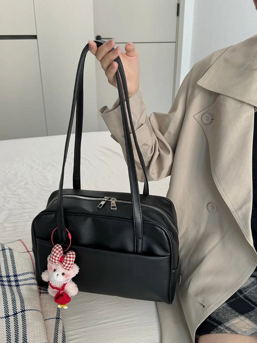 Y2K Baguette Shoulder Bag