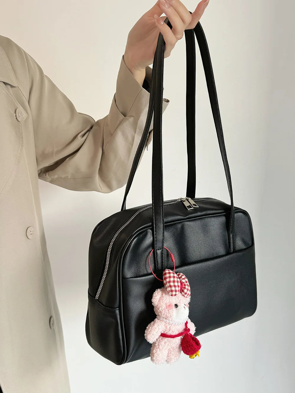 Y2K Baguette Shoulder Bag