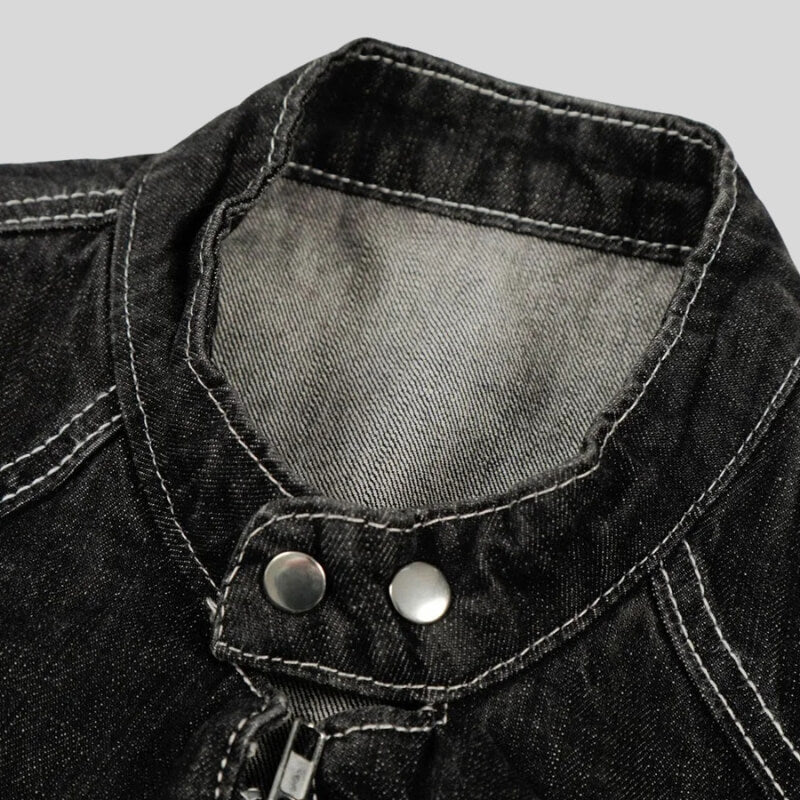 Y2K Clasp Denim Jacket - Litlookz Studio