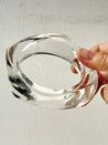 Y2K Clear Resin Bracelet
