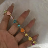 Y2K Colorful Heart Bracelet