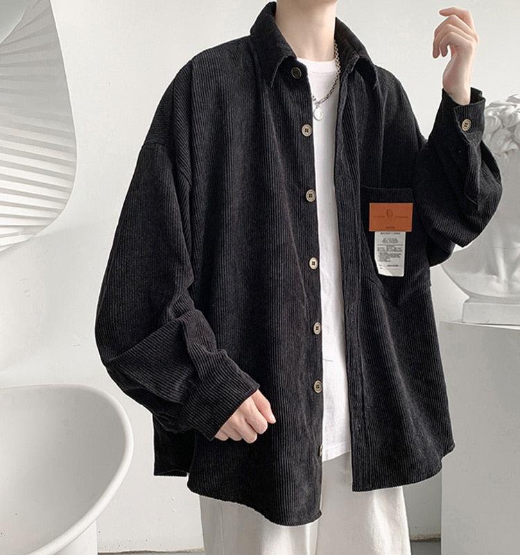 Y2K Corduroy Shirt