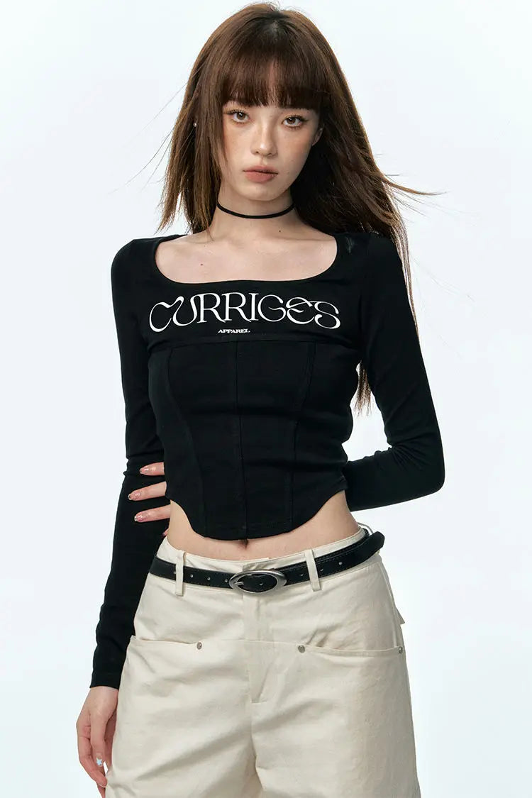 Y2K Corset Crop Top - Litlookz Studio