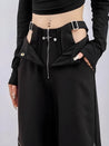 Y2K Cut Out Waist Pants