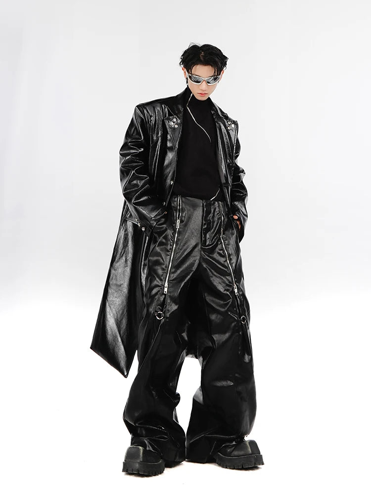 Y2K Cyber Parachute Pants - Litlookz Studio