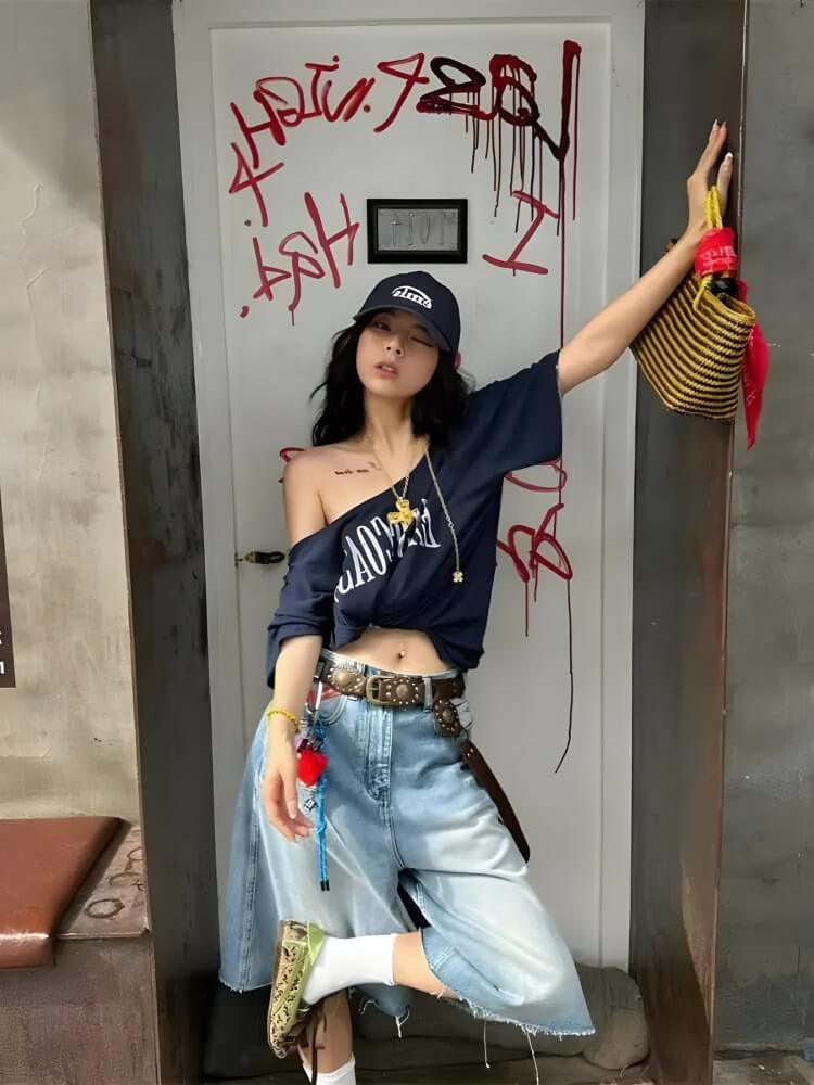 Y2K East Coast Tee - Litlookz Studio