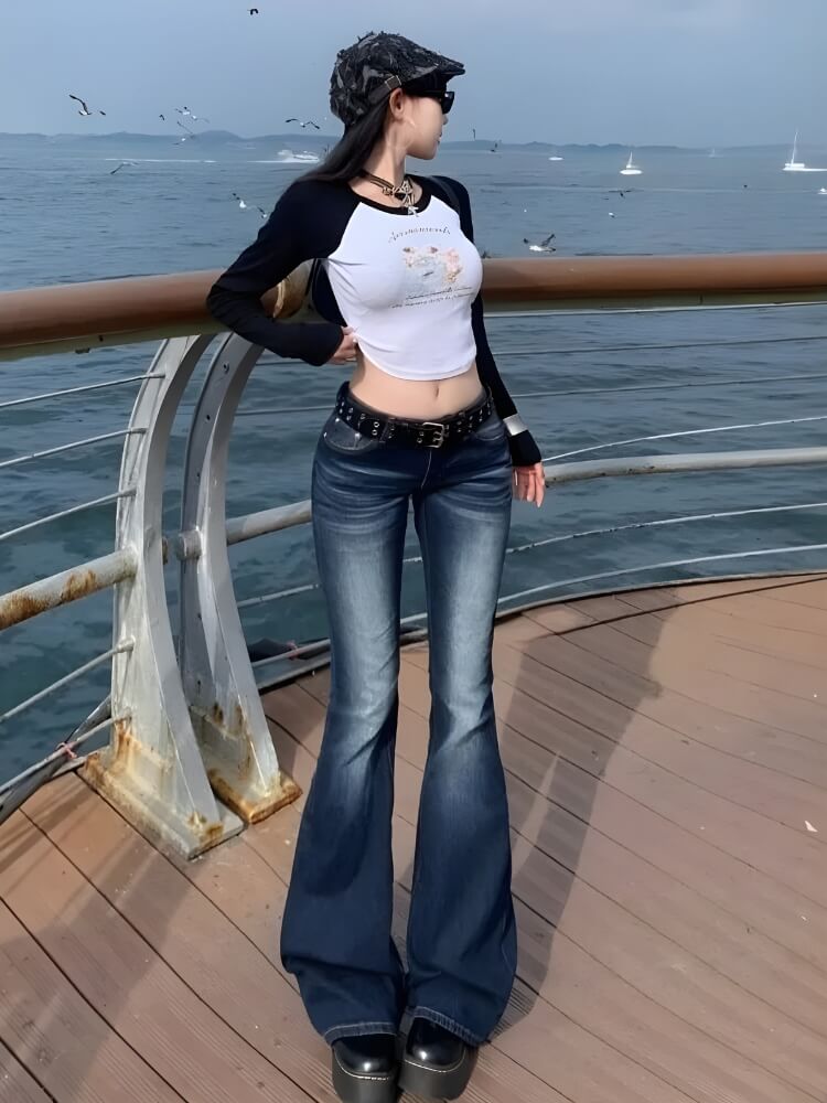 Y2K Flare Jeans