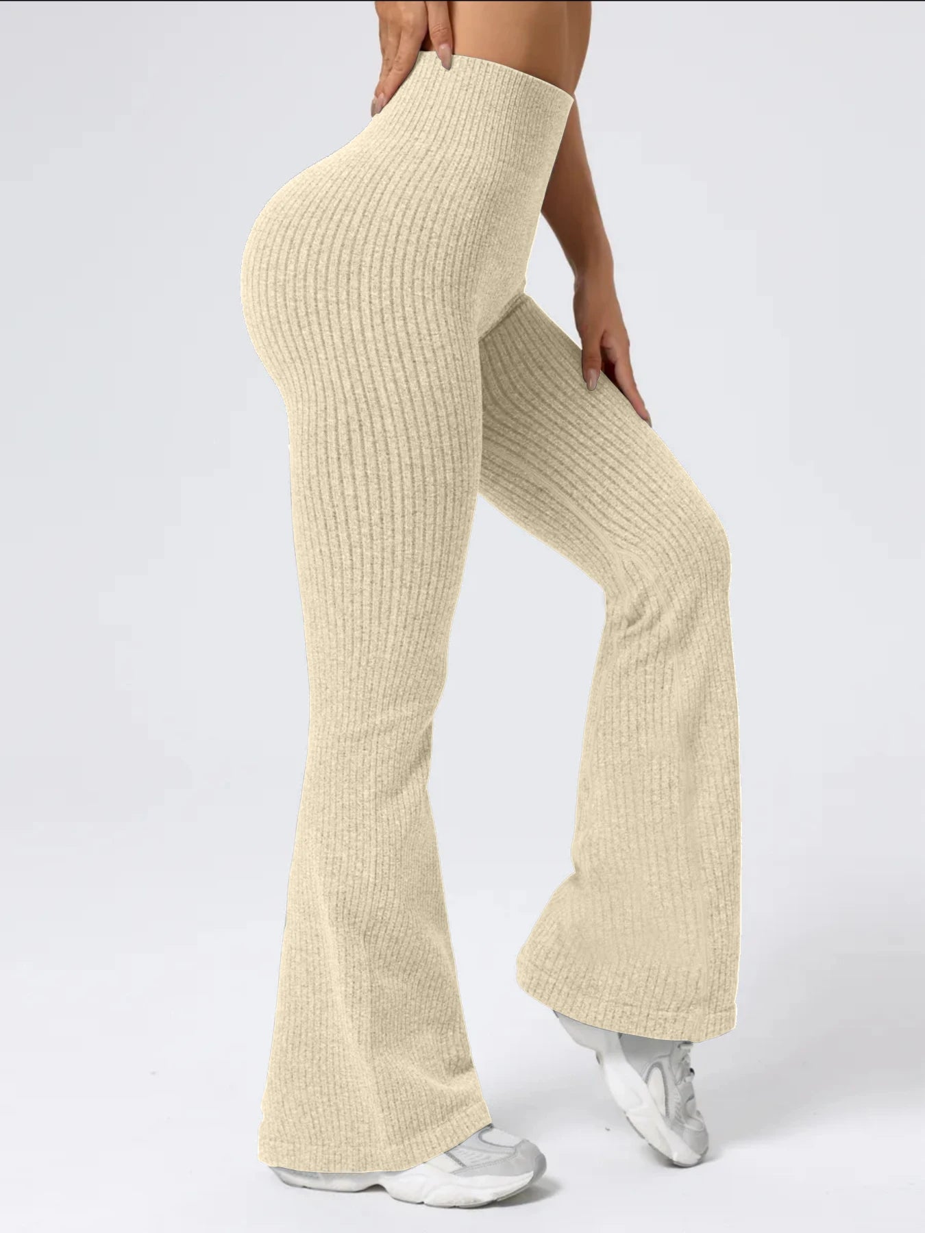 Y2K Flare Knit Pants