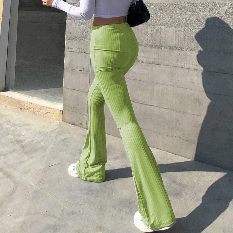 Y2K Flared Pants - Litlookz Studio