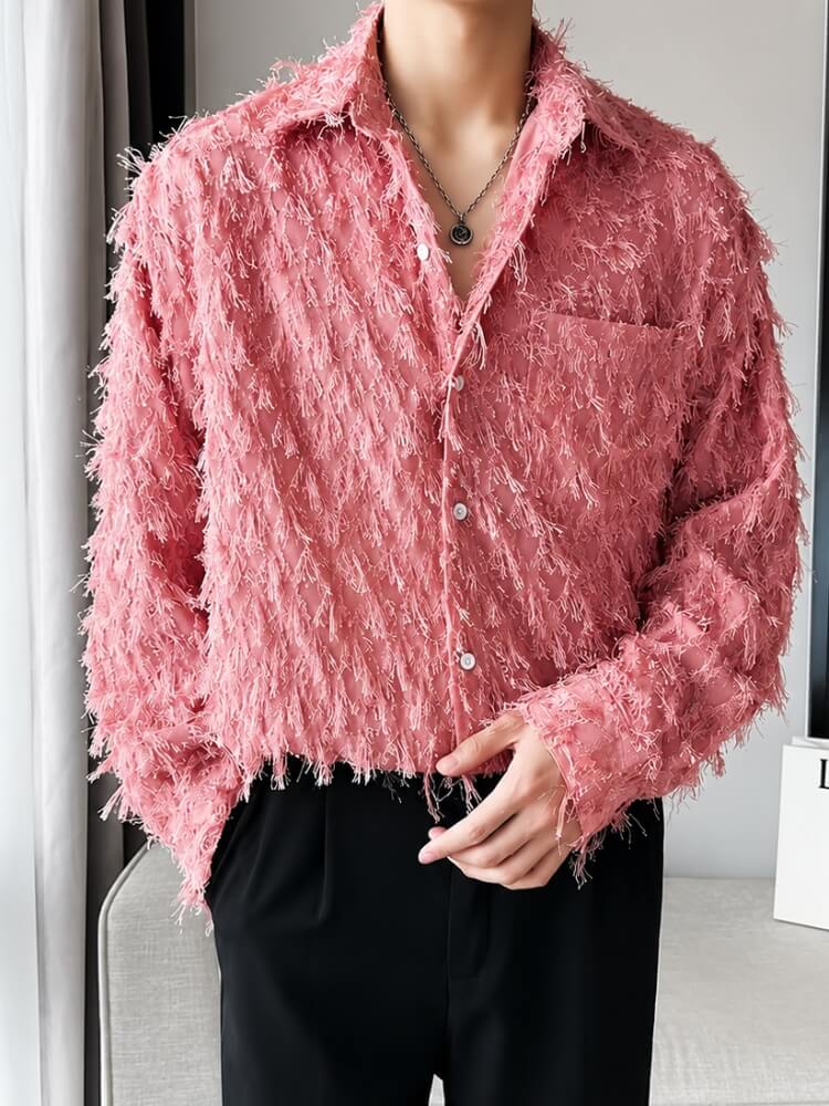 Y2K Fringe Shirt
