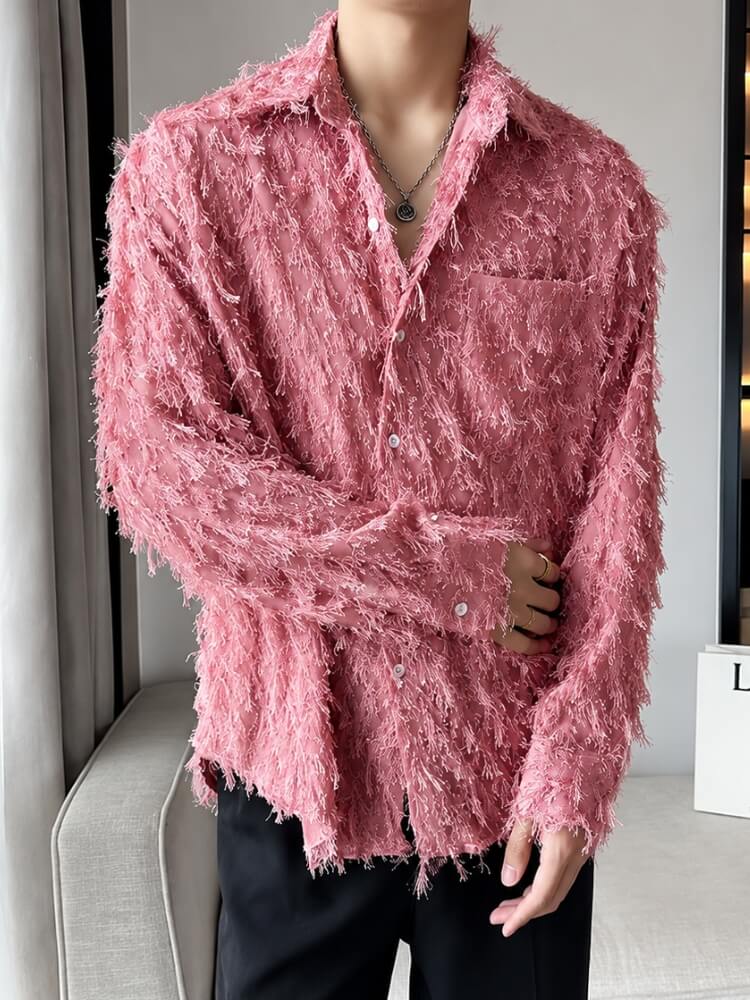 Y2K Fringe Shirt