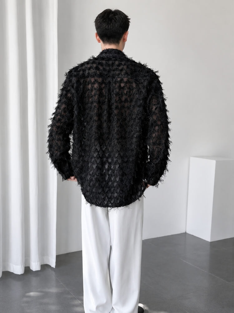 Y2K Fringe Shirt