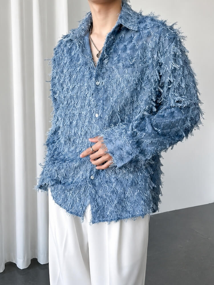 Y2K Fringe Shirt