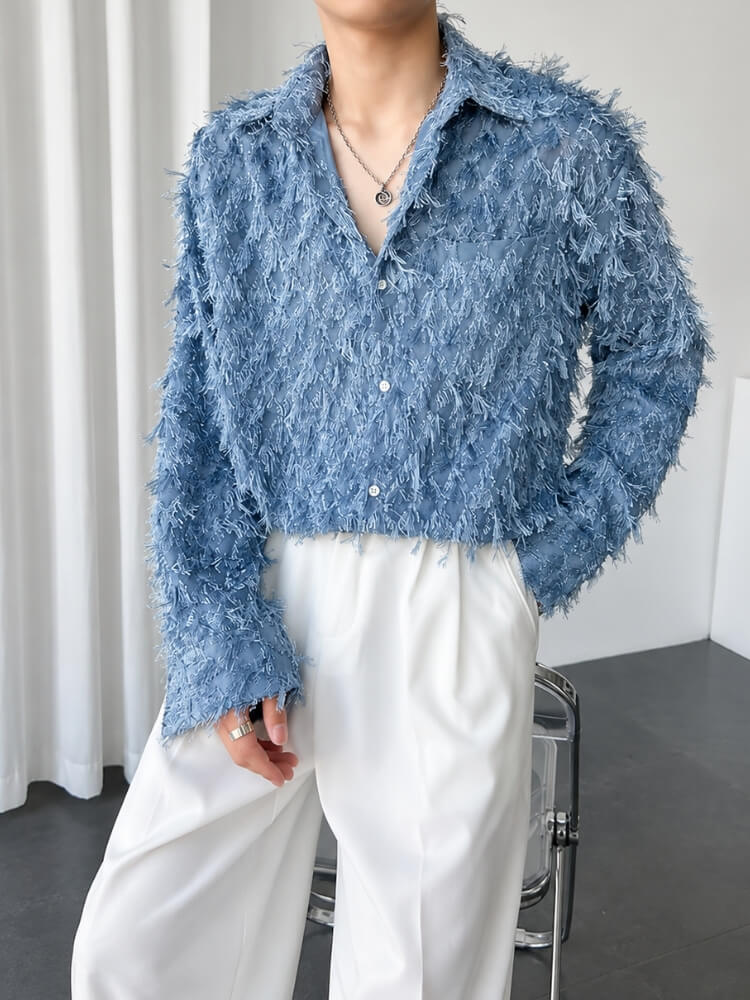 Y2K Fringe Shirt