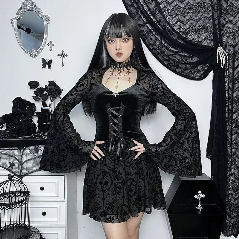 emo corset dresses Gothic Dress Black And Silver Dresses Uk Corset Dress Emo Dresses Uk Lace Goth Prom Dress