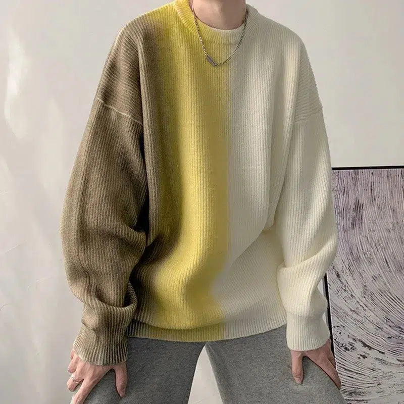 Y2K Gradient Sweater