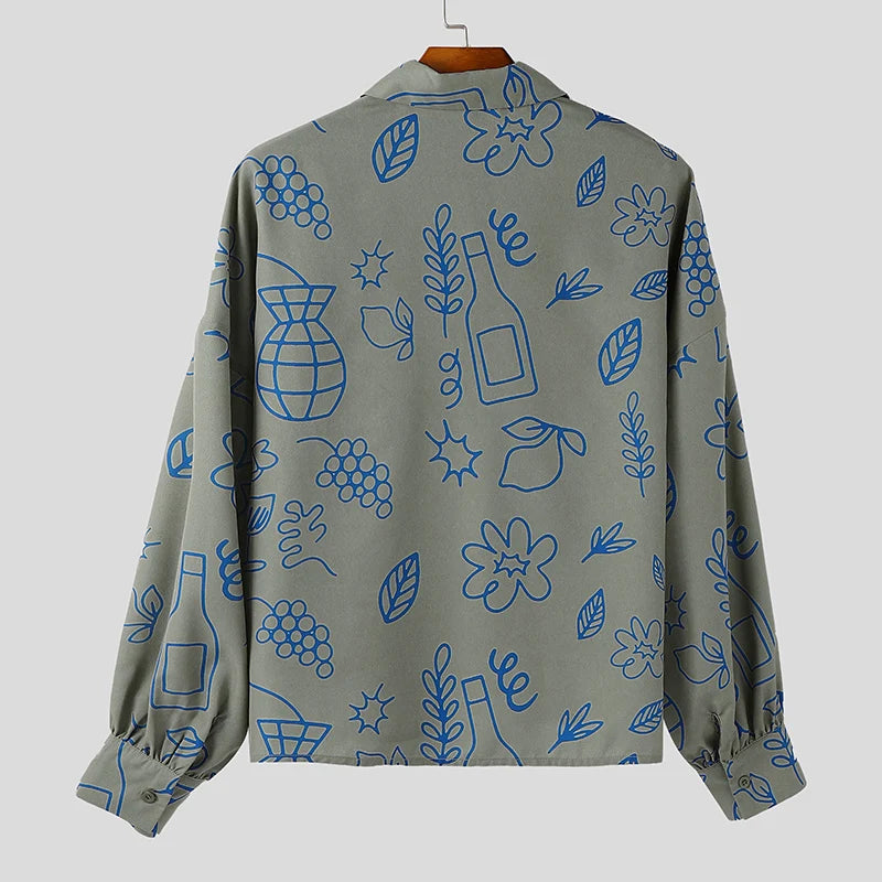 Y2K Graphic Print Shirt