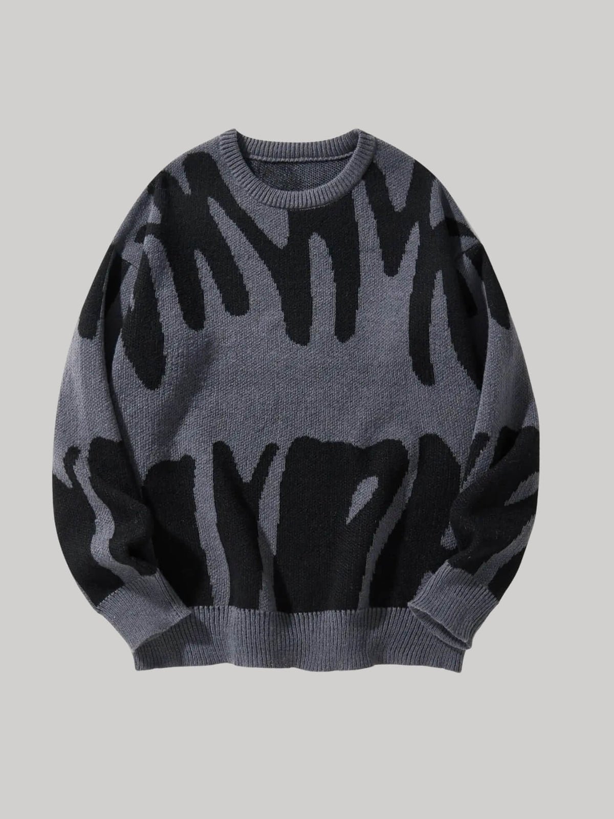 Y2K Graphic Pullover Sweater
