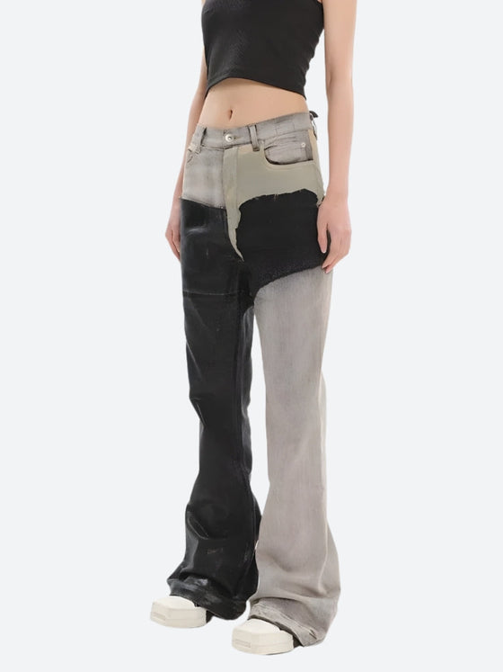 Silky Y2K Disco Flare Pants