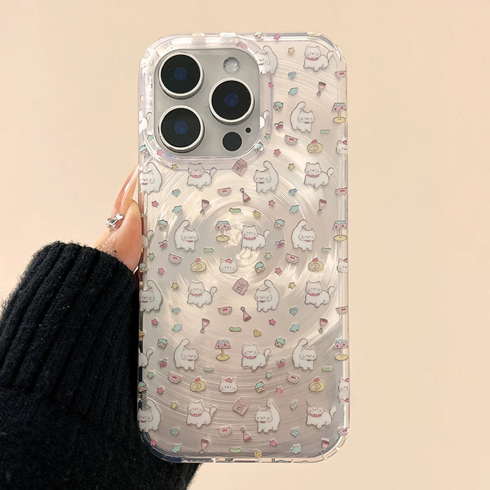 Y2K Holographic Phone Case - Litlookz Studio Y2K Holographic Phone Case - Litlookz Studio