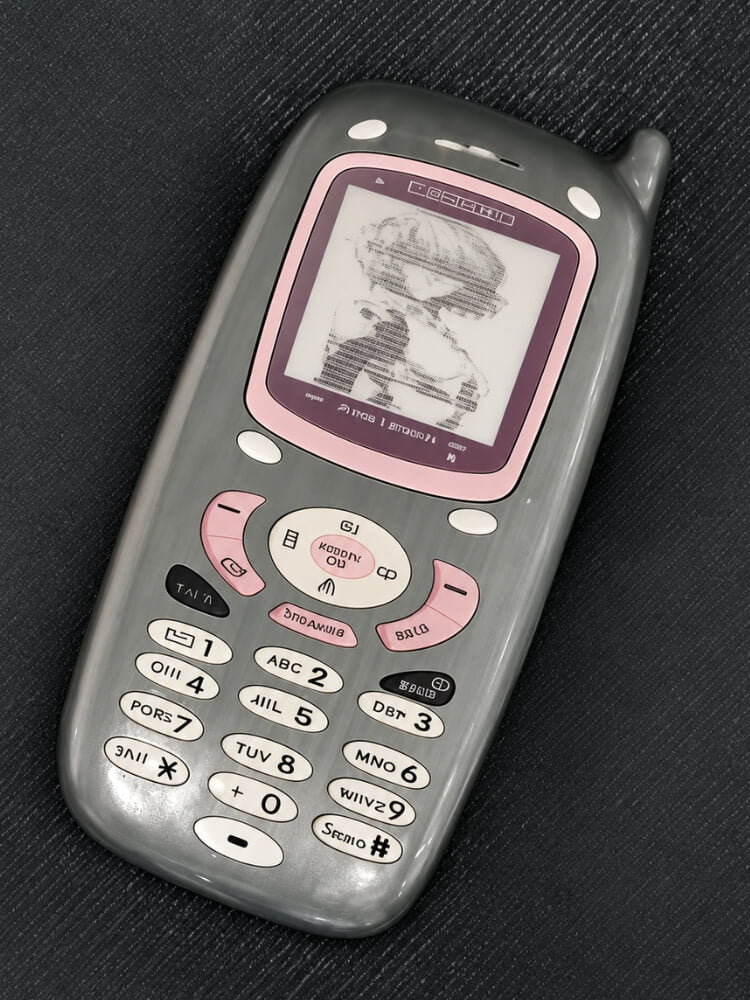 Y2K Hotline Hair Clip