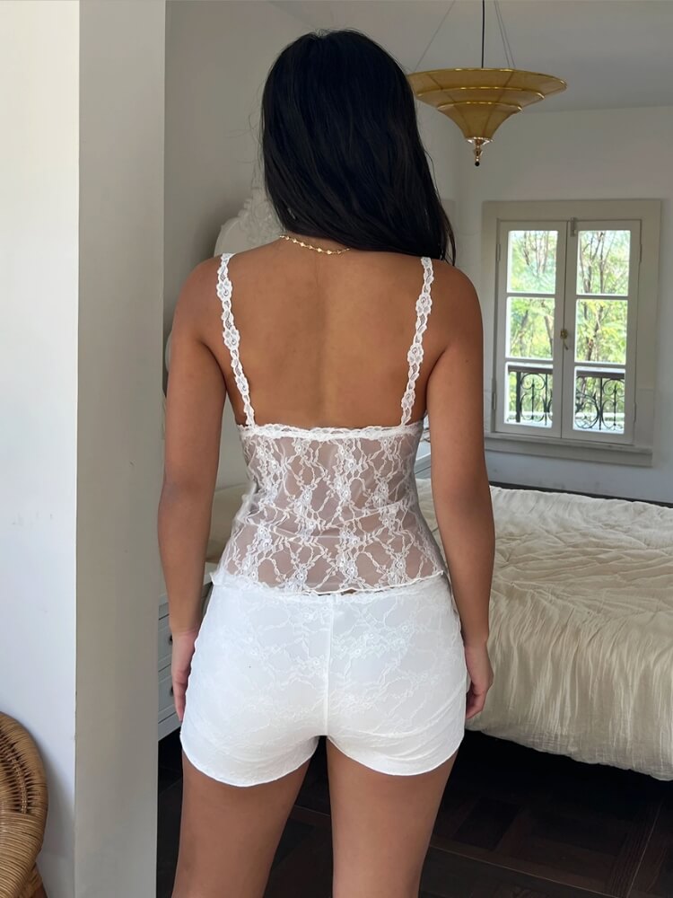 Y2K Lace Rose Set
