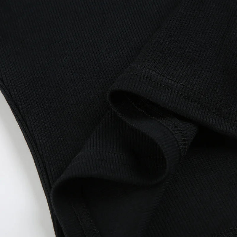 Y2K Lace Trim Button Top