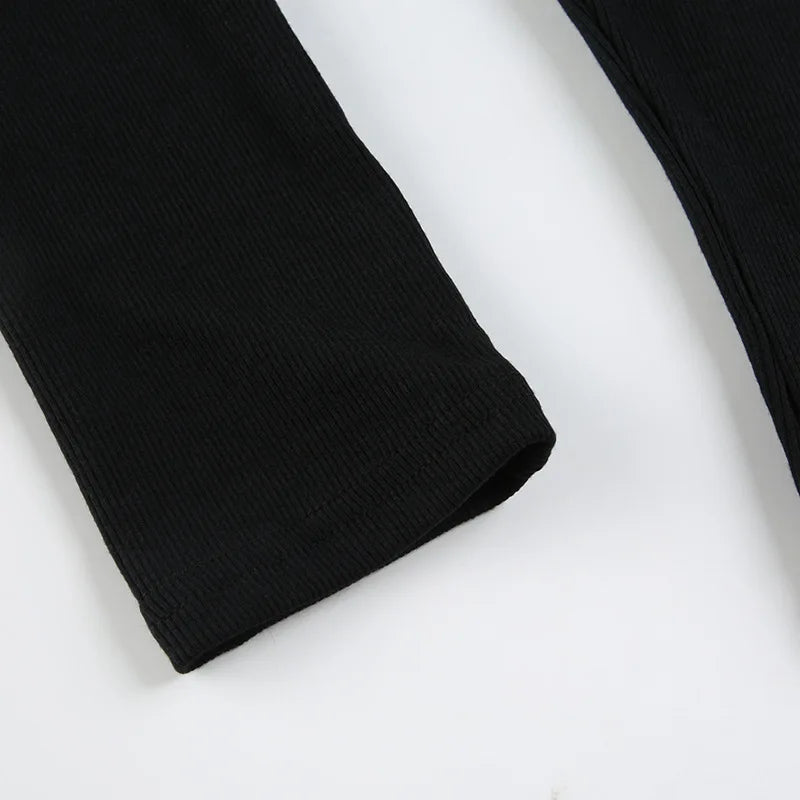 Y2K Lace Trim Button Top