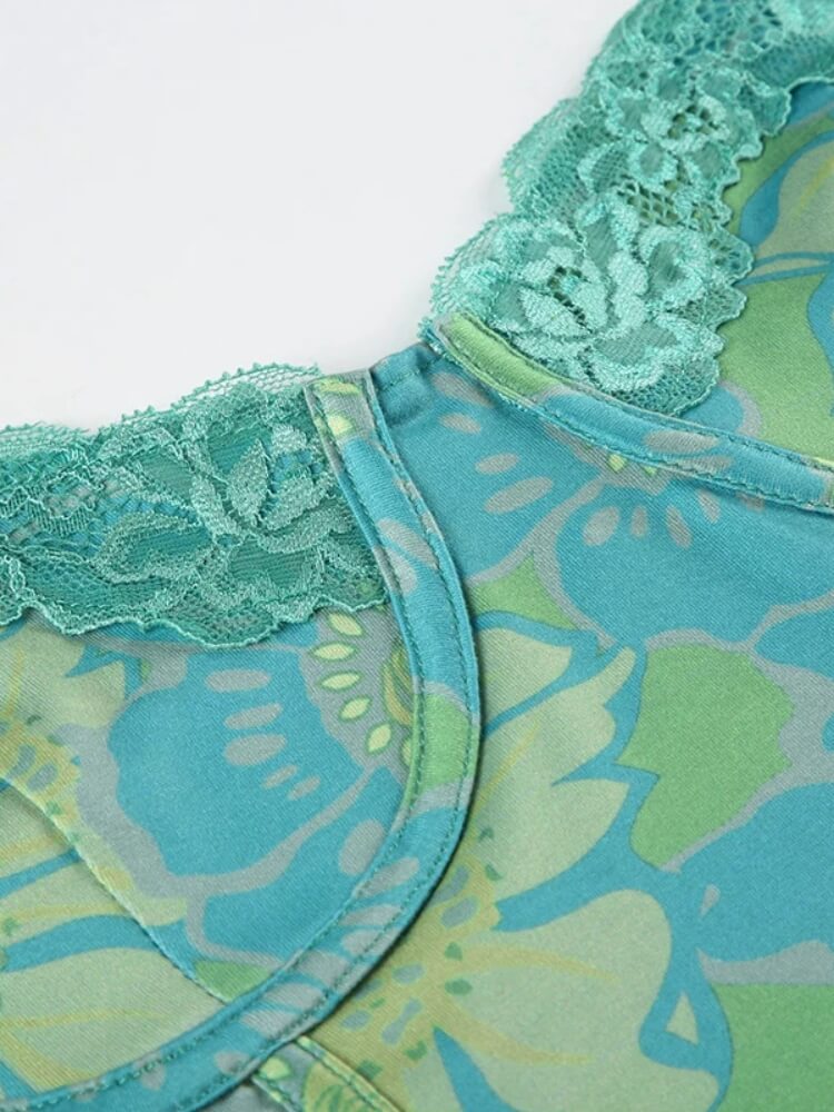 Y2K Lagoon Top