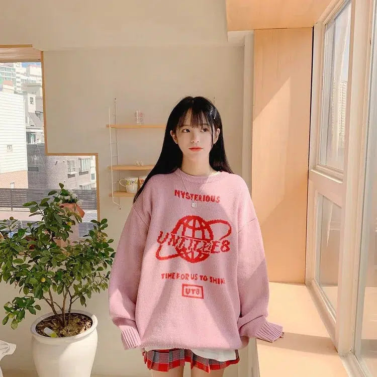 Y2K Mysterious Sweater