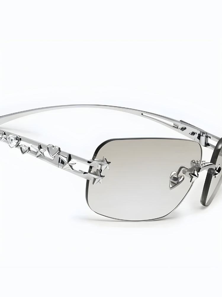 Y2K No Frame Sunglasses - Litlookz Studio
