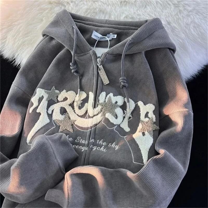 Shop Y2K Oversized Graphic Hoodie - Litlookz Studio