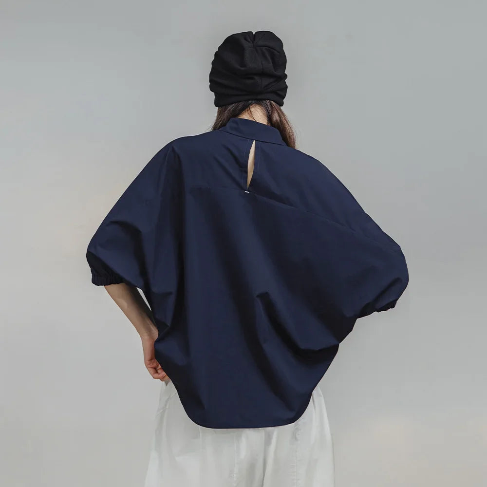 Y2K Oversized Puff Sleeve Shirt
