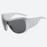 Y2K Oversized Shield Sunglasses