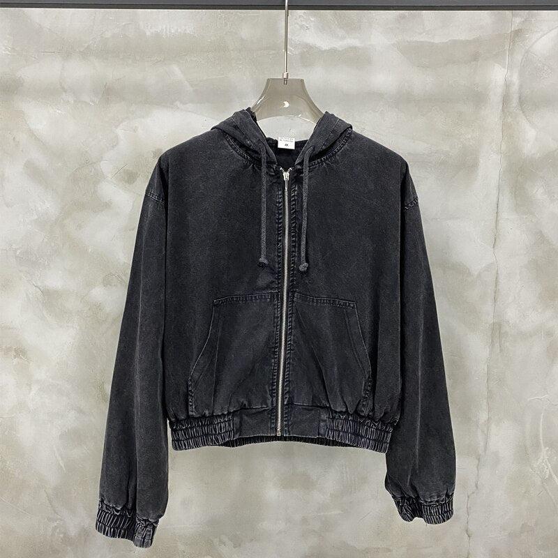 Y2K Retro Zip-Up Hoodie