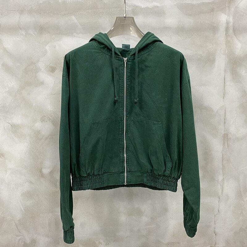 Y2K Retro Zip-Up Hoodie